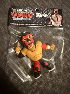 Caja de lucha libre profesional El Generico (Sami Zayn) Micro Brawlers marzo 2020 nueva ROH Foto 1 de 4