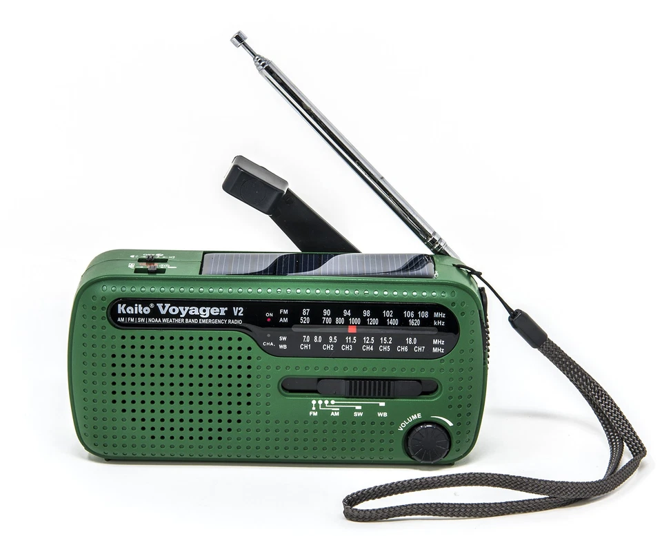 Best NOAA Portable Solar/Hand Crank AM/FM, Shortwave & NOAA Weather Emergency... - Image 1 of 4