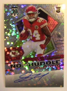 #1172 Skyy Moore 2022 Panini Mosaic #ANH-SM Chiefs RC Auto Prizm Disco - Bild 1 von 2