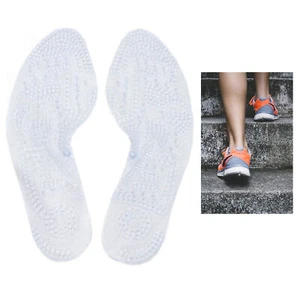 Ladies Gel Insoles Orthotic Support Massage Sport Run Pad - Picture 1 of 1