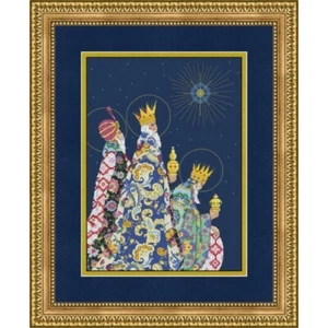 Gezähltes Kreuzstich-Set Drei König Zum Selbermachen - Bild 1 von 3