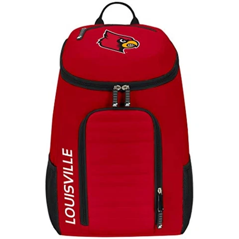 Louisville Cardinals "Topliner" Backpack, 19" x 7" x 11" Cover