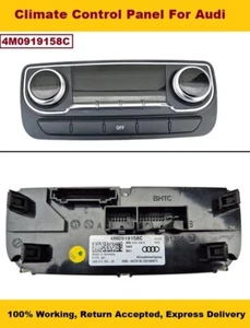 For AUDI Q7 SQ7 4M REAR A/C CLIMATE CONTROL Display MMI 2015-2022 4M0919158C OEM - Bild 1 von 8