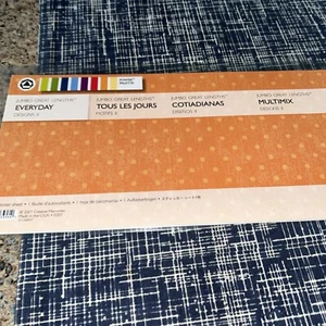 Creative Memories Jumbo Great Lengths Everyday Designs 11 Sticker Sheet NIP - Picture 1 of 3