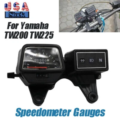 Speedometer Gauge Speedo Meter for Yamaha TW200 Trailway 2000-2015 TW225 2002-07 Foto 1 de 4