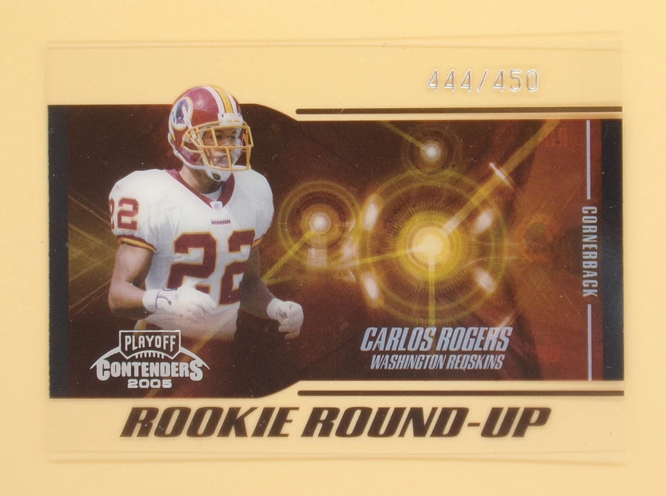  2005 Playoff Contenders Rookie Round Up /450 Football - Pick Your Card - Image 1 of 1