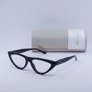 JIMMY CHOO JC255/G 807 00 Black 55mm Eyeglasses New Authentic - Picture 1 of 6