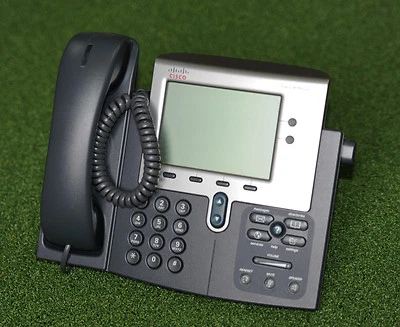 LOT of 5 x CISCO 7942 CP-7942G UNIFIED IP PHONE - 1 YEAR WARRANTY / TAX INVOICE - Image 1 of 3