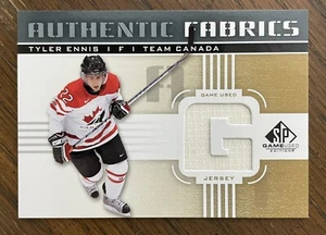 2011-12 SP Game Used Edition Authentic Fabrics Gold Tyler Ennis (G) #AF-TE.1 - Picture 1 of 2