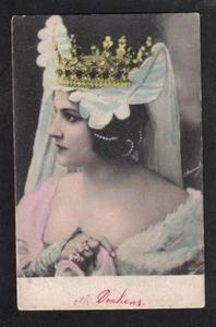Actress Music Theatre Costume Crown Hat PC Traveled 1905 - Picture 1 of 1