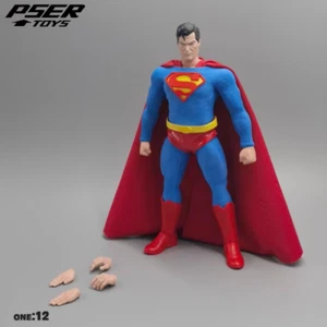 6in PSERTOYS Superman Clark Kent 1/12 PVC Action Figure Doll Model Toy Gift - Picture 1 of 2