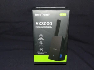 BrosTrend - AX3000 Wi-Fi 6 Wi-Fi to Gigabit Ethernet Adapter - Afbeelding 1 van 11