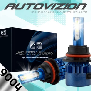 AUTOVIZION LED Headlight kit 9004 HB1 6000K for Nissan Axxess 1990-1995 - Picture 1 of 12