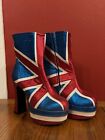 Ladies Union Jack Spice Girl Boots
