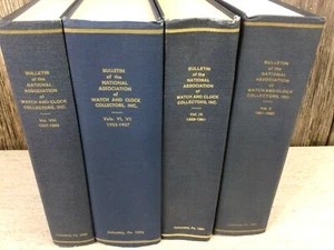 Boletín de Relojes y Relojes Coleccionistas 4 vols 1953-1963 - Imagen 1 de 12