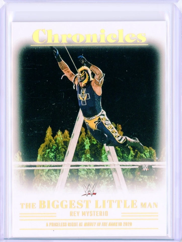 2023 Panini Chronicles WWE REY MYSTERIO The Biggest Little Man RM-31 - Image 1 of 2