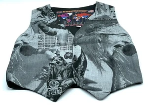 TURBO GADGET 1992 GUNS N’ ROSES VEST JACKET EUROPEAN RARE NEW OLD STOCK#DS - Picture 1 of 6