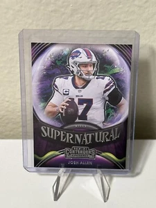 2021 Panini Contenders Josh Allen Supernatural #SN-JAL  Buffalo Bills - Picture 1 of 2