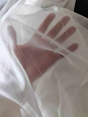 Gardinenstoff RG-200 REST 260 cm x 230cm Stores Gardinen Polyester Komplettstück - Bild 1 von 4