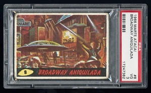 ¡Marte Ataca 1966! Tarjeta española vívida #8 PSA 3 centrada Argentina Mars Attacks HQ - Imagen 1 de 2