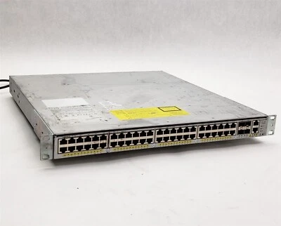 Cisco Catalyst 4948E WS-C4948E 48-Port 4xSFP+ Gigabit Ethernet Switch w/2*PSU - Image 1 of 4