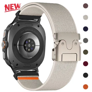 Pleciony nylonowy pasek pętli do Samsung Galaxy Watch Ultra 47mm pasek bransoletka - Zdjęcie 1 z 26