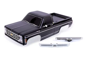 Traxxas TRX-4 1979 Chevrolet K10 Pre-Painted Body Kit (Black) TRA9212X - Picture 1 of 1