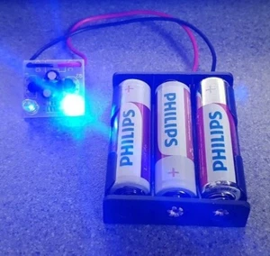 PCB Flash Azul LED Caja de Batería Falsa Alarma Sirena Campana de Seguridad Flash Circuito - Imagen 1 de 4