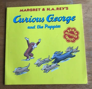 Curious George and the Puppies by Margaret & H. A. Rey 1998 Bonus Activities - Picture 1 of 8
