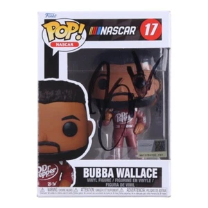 Bubba Wallace Signed Bubba Wallace Funko Pop! #17 - Picture 1 of 4