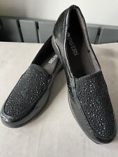 PAVERS Black Patent Loafers Size 6 39 - BNWT