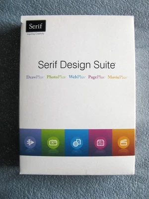 Serif Design Suite: Draw, Photo, Web, Page, Movie Impact Plus discs. NEW - Image 1 of 4