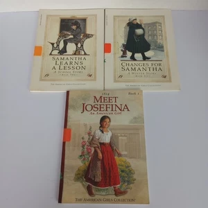 American Girl Collection Josefina Book 1 And Samantha Books 2 & 6 - Foto 1 di 8
