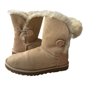 Ugg Bailey button boots sand color. Size 7 - Picture 1 of 7