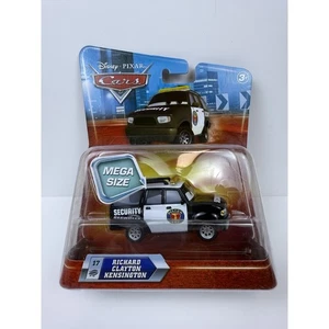 NIB Disney Pixar Cars Mega Size #17 Richard Clayton Kensington Security SUV - Picture 1 of 8