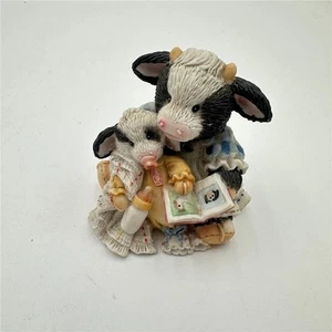 Mary’s Moo Moos Pasture Bedtime Enesco 1993 Figurine - Picture 1 of 2