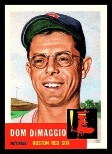 1991 Topps Archives 1953 #149 Dom DiMaggio Bio uses white text Free Shipping - Picture 1 of 2