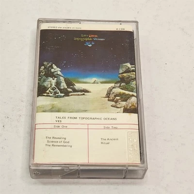 Yes Tales From Topographic Oceans Cassette Tape Album Atlantic J52-908 Prog Rock - Image 1 of 4