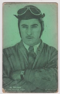 Al Wilson in The Phantom Flyer on 1920s Exhibit Supply Co Film Star Arcade Card - Picture 1 of 2