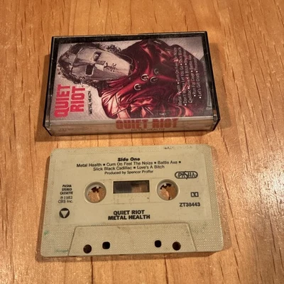 Quiet Riot - Metal Health CASSETTE TAPE 1st US issue ozzy osbourne scorpions - Image 1 of 4