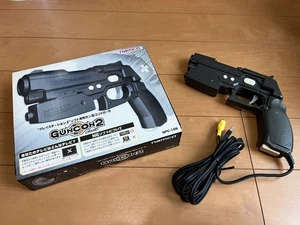 Mando PISTOLA SONY PLAYSTATION2 GUNCON2 x 2 namco con CAJA y Manual - Imagen 1 de 19