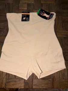 Maidenform Boyshort Shapewear Large Firm Tummy Control High Waist Beige NWT New - Picture 1 of 3