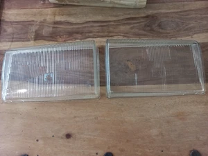 NOS TALBOT CHRYSLER HILLMAN AVENGER & EST NEW LUCAS HEADLIGHT /HEADLAMP LENS'S - Picture 1 of 3