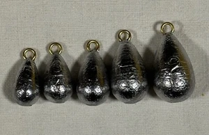 Barsch Casting Angeln Sinkers Bell Sinker 5/8, 3/4, 1, 1 1/2, 2 - Bild 1 von 1