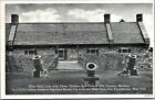 Fort Ticonderoga, West Demi-Lune, 13 pouces mortiers français c1947 carte postale M09