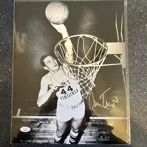 JERRY WEST “The Logo” signed WVU 11x14 Photo!! Lakers “Mr. Clutch” JSA Certified - Picture 1 of 2
