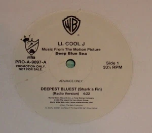 LL Cool J Deep Blue Sea Promo LP Single Music from the Motion Picture - Picture 1 of 2