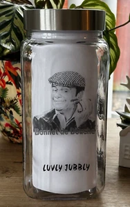 ONLY FOOLS AND HORSES Storage Jar BISCUIT BARREL flour sugar cereal THE TROTTERS - Picture 1 of 4