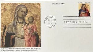 Mystic 3879 Navidad 2004 Madonna Niño Lorenzo Mónaco Pintor Italiano - Imagen 1 de 1