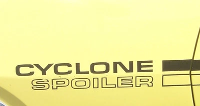 1 Nuevo de Lote Antiguo LH Fender Stripe 1970 Mercury Cyclone Spoiler 429 CJ Cobra Jet Ford Calcomanía Foto 1 de 4